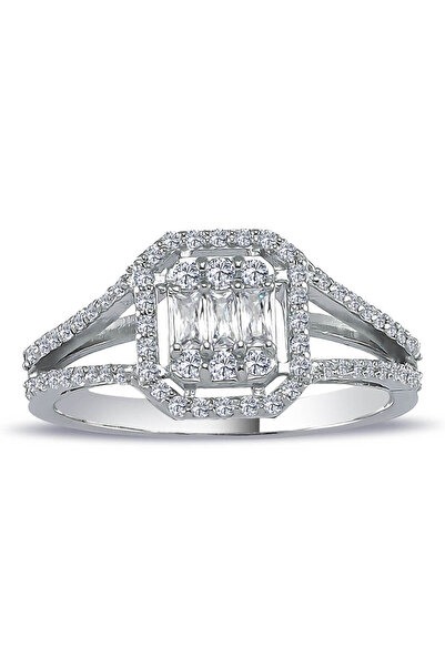 Lova 0,52 Karat Baget Pırlanta Yüzük - 1020388