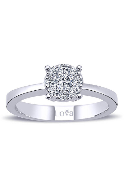Lova 1,50 Karat Tektaş Görünümlü Pırlanta Yüzük - 1020303