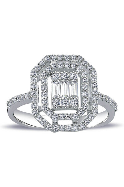 Lova 0,57 Karat Baget Pırlanta Yüzük - 1020380