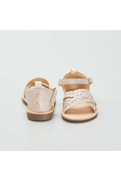 KIABI Sandals with openwork straps PINK