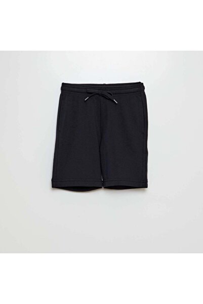 KIABI Lightweight sweatshirt fabric shorts black