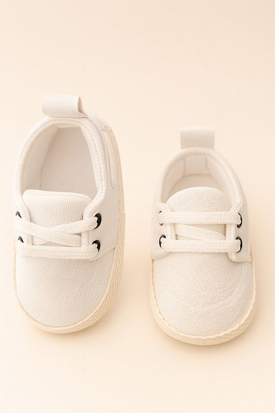 mia mia White Color Baby Sports Booties Size 18-19