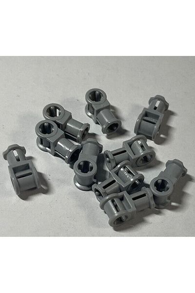 LEGO Technic Moc Custom Axle Connector Mid Axle with Hole Light Grey 4 Pieces to Be Sent
