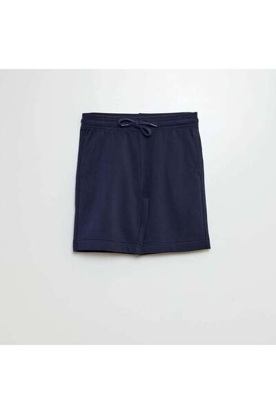 KIABI Lightweight sweatshirt fabric shorts BLUE