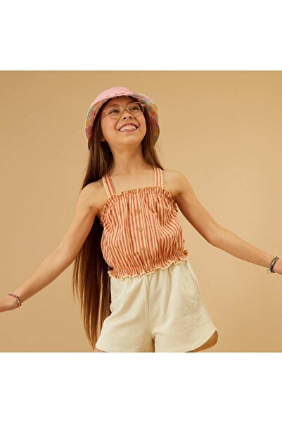 KİABİ Striped vest top ORANGE