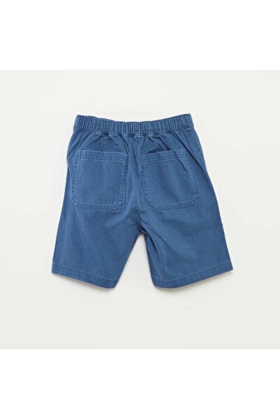 KIABI Twill Bermuda shorts BLUE