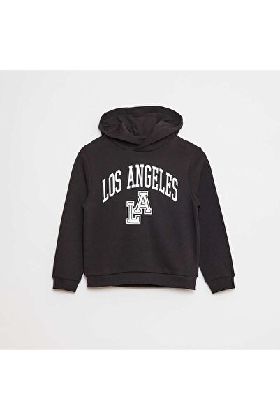 KIABI سويت شيرت بغطاء رأس من القماش باللون الأزرق