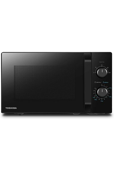 Toshiba Microwave Oven 20l 800w With Defrosting Led 5 Power Levels And Rotating Plate