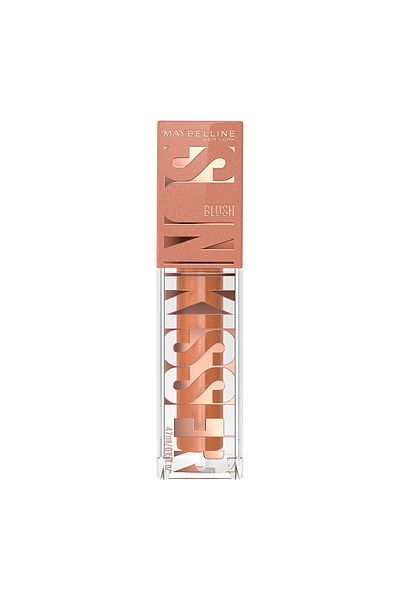 Maybelline New York مايبيلين نيويورك، أحمر خدود سنكيسر ليكويد جلو مع فيتامين إي، 12 سمر إن ذا سيتي