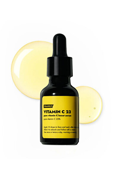 FRANKLY %23 Saf C Vitamini Içeren Leke Karşıtı Aydınlatıcı Ve Canlandırıcı Vitamin C 23 Serum 15ml