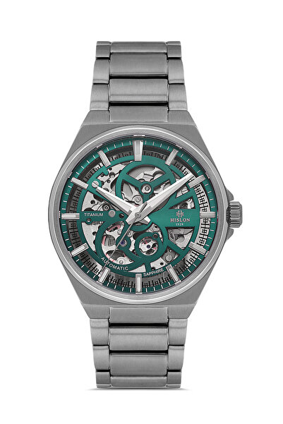 Hislon Sd157V-15Ss Automatic Titanium Men's Watch