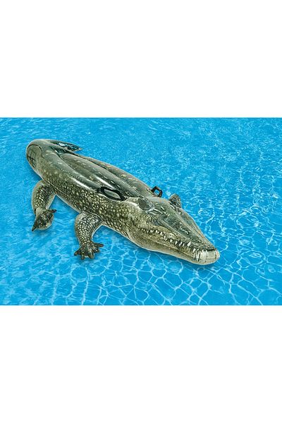 Intex Kids Inflatable Crocodile - Sea and Pool Crocodile Crocodile - 170x86 cm