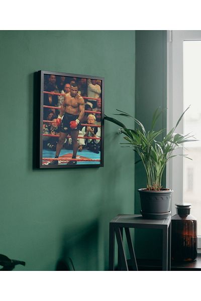 Arthopia Μποξ Mike Tyson με κορνίζα υψηλής ποιότητας σχεδίασης