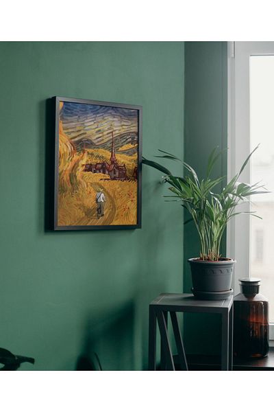 Arthopia Van Gogh The Crows in the Field Pinterest Αφίσα με κορνίζα Υψηλής ποιότητας διακοσμητικό σχέδιο ζωγραφικής