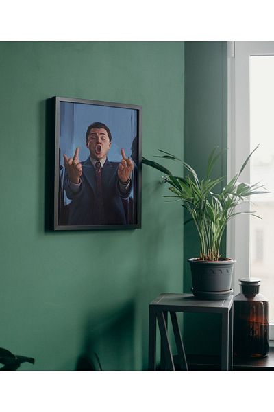 Arthopia Pinterest The Wolf Of Wall Street Πίνακας υψηλής ποιότητας σχεδίου με πλαίσιο αφίσας