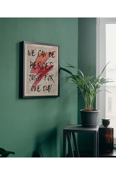Arthopia Πλαίσιο δώρου με κορνίζα για εφημερίδα Pinterest