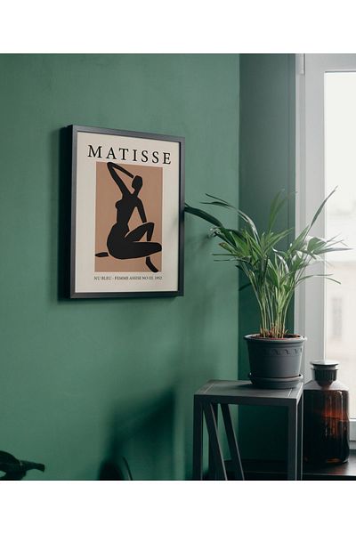 Arthopia Επιτραπέζια αφίσα H. Matisse με πλαίσιο υψηλής ποιότητας