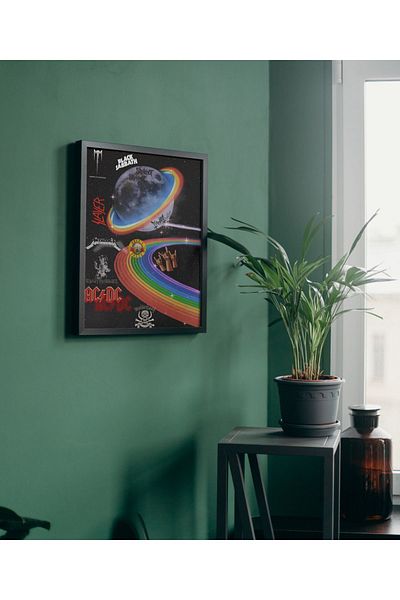 Arthopia Μεταλλικά μουσικά συγκροτήματα Metallica Pinterest Πίνακας υψηλής ποιότητας σχεδίου με πλαίσιο αφίσας