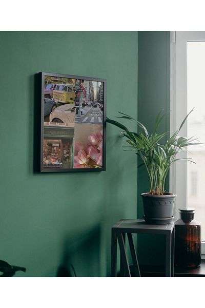 Arthopia Vision Board 3 Manifest Pinterest Αφίσα με κορνίζα Υψηλής ποιότητας διακοσμητικό σχέδιο ζωγραφικής