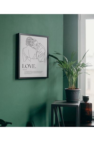 Arthopia Ημέρα του Αγίου Βαλεντίνου Love Love Dictionary Δώρο Pinterest Αφίσα με κορνίζα ζωγραφική καλλιτεχνική σχεδίαση