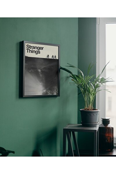 Arthopia Stranger Things Netflix Series Pinterest Poster Çerçeveli Yüksek Kal...