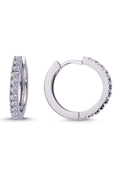 Lova Pırlantalı Halka Küpe - 3030017