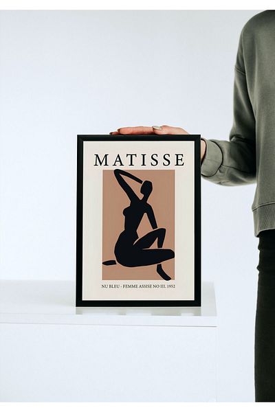 Arthopia Επιτραπέζια αφίσα H. Matisse με πλαίσιο υψηλής ποιότητας