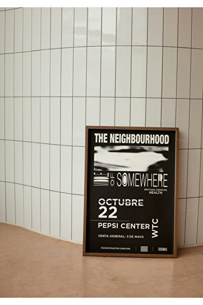 Arthopia The Neighbourhood Konser Afiş Dekorasyon Yüksek Kaliteli Çerçevesiz ...