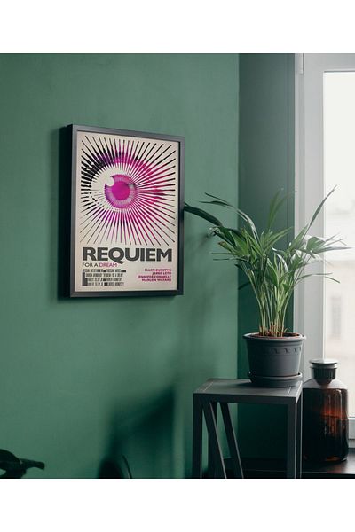 Arthopia Requiem For A Dream Μια έναρξη για ένα όνειρο Pinterest Πίνακας διακόσμησης υψηλής ποιότητας με κορνίζα