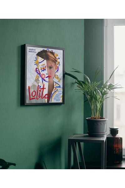Arthopia Αφίσα ταινίας Lolita Movie Pinterest Δώρο Αφίσα Πίνακας καλλιτεχνικού σχεδιασμού με κορνίζα