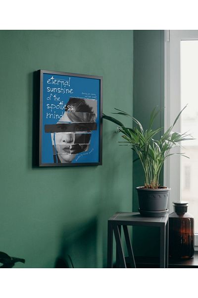 Arthopia Eternal Sunshine Of The Spotless Mind Sil From The Heart 4 Αφίσα ταινίας ταινίας Pinterest Πίνακας με κορνίζα