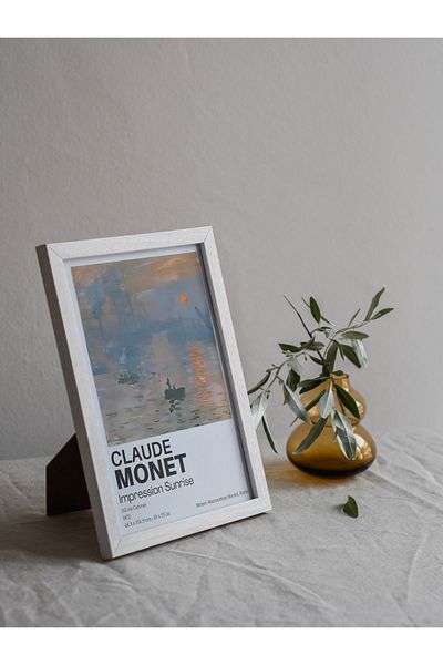 Arthopia Claude Monet Διακοσμητικός Πίνακας Αφίσας Υψηλής Ποιότητας Σχεδιασμού με κορνίζα