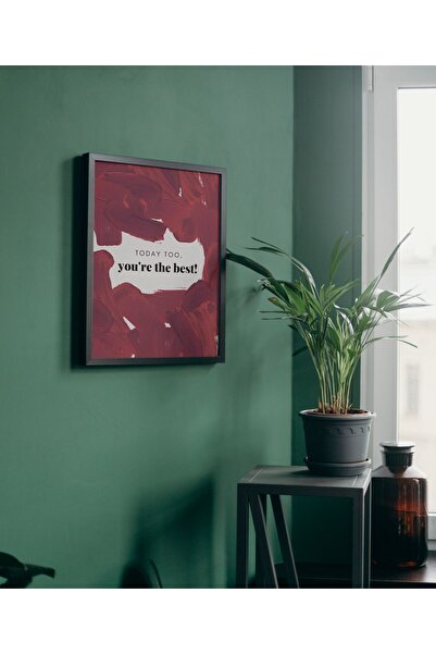 Arthopia Today You Are The Best Pinterest Poster Çerçeveli Yüksek Kalite Deko...