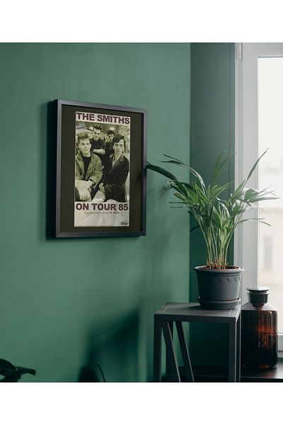 Arthopia The Smiths On Tour 85 Αφίσα Pinterest Πίνακας σχεδίασης διακόσμησης υψηλής ποιότητας με πλαίσιο