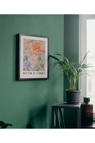 Arthopia Βοτανικό Κήπο Λουλούδια Καλλιτεχνικό Pinterest Πλαίσιο αφίσας Υψηλής ποιότητας Διακόσμηση Σχέδιο Ζωγραφική