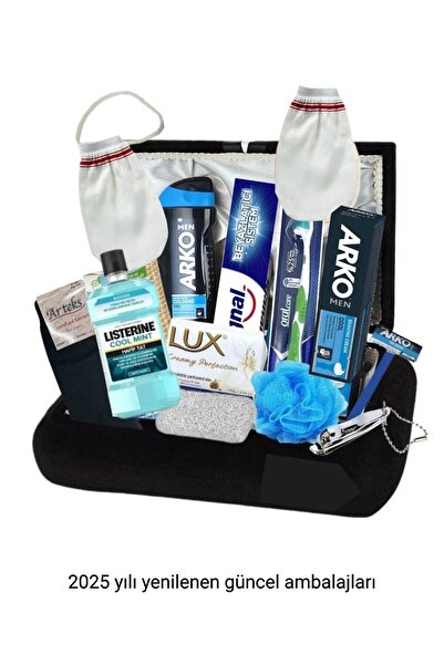 Arko Men Içi Saten Damat Çeyiz Sandık Seti