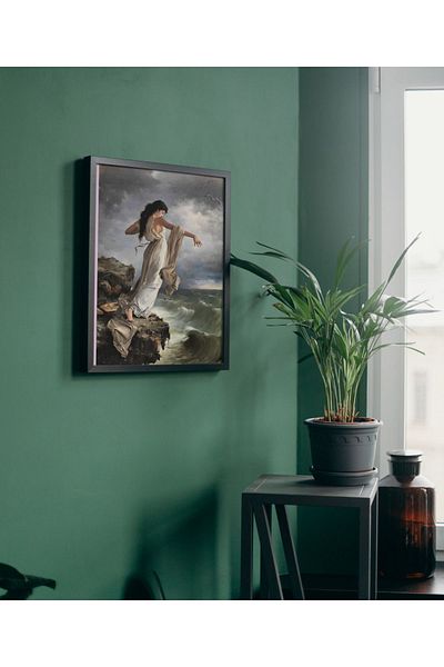 Arthopia Θάνατος της Σάφω-Μυθολογία Selva Pinterest Αφίσα με κορνίζα Υψηλής ποιότητας ζωγραφική σχεδίασης