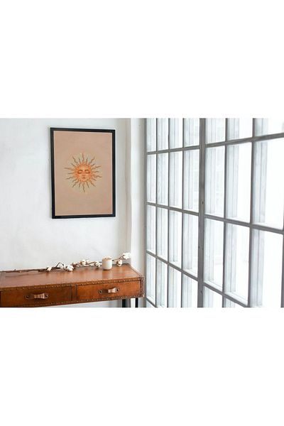 Arthopia Sunset Chill Vibe Sunlight Pinterest Δώρο Αφίσα Πίνακας καλλιτεχνικού σχεδιασμού με κορνίζα