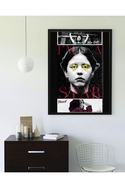 Arthopia Pearl I'm A Star Please Αφίσα ταινίας ταινίας Pinterest Δώρο αφίσα με κορνίζα ζωγραφική καλλιτεχνική σχεδίαση