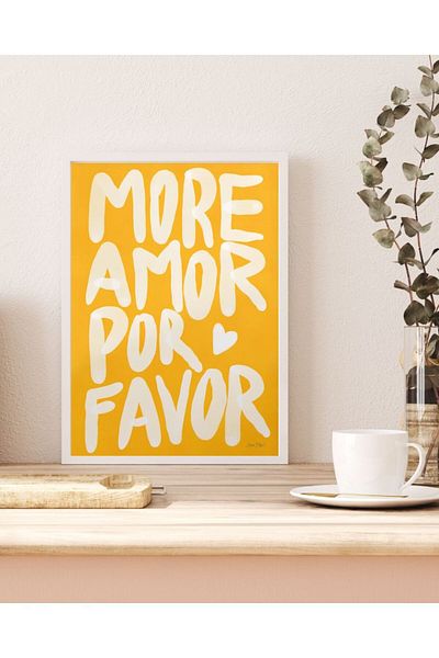 Arthopia Μωβ Amor Por Favor Κίτρινο Κίτρινο Μπάνελ Pinterest Δώρο Αφίσα Πλαίσιο Καλλιτεχνικό Σχέδιο Πίνακας
