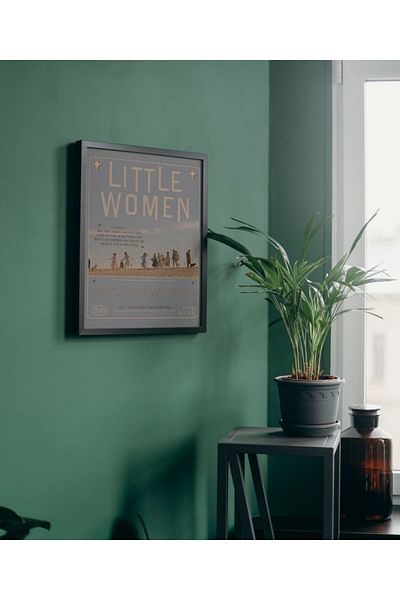 Arthopia Little Women 2 Αφίσα ταινίας ταινίας Pinterest Δώρο αφίσα με κορνίζα ζωγραφική καλλιτεχνική σχεδίαση