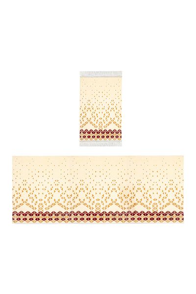 Segadty Palma prayer mat from Sajjati, elegant modern design, practical for 5 people, easy to use and store, size 250 x 110 cm