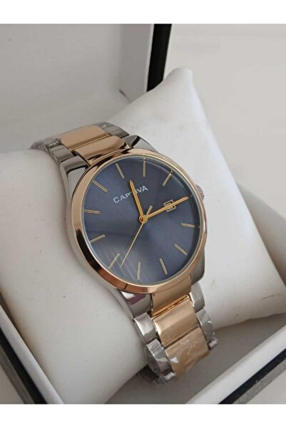 captiva Saatkolik Captiva Sarı Beyaz Lacivert Kadran Erkek Kol Saati