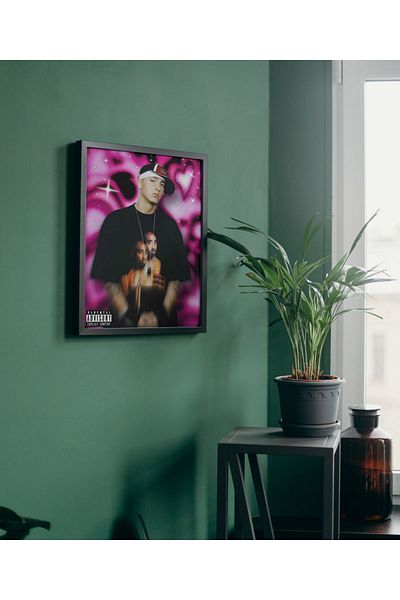Arthopia Eminem Love Pinterest Αφίσα με κορνίζα Δώρο Διακόσμηση Σχέδιο Ζωγραφική