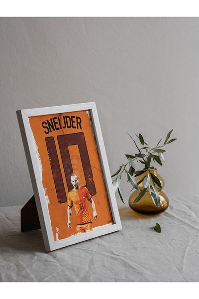 Arthopia Επιτραπέζια αφίσα Wesely Sneijder με πλαίσιο υψηλής ποιότητας