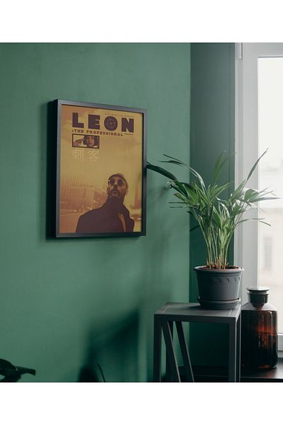 Arthopia Leon The Professional Movie Film Pinterest Πίνακας σχεδίασης διακόσμησης υψηλής ποιότητας με πλαίσιο αφίσας