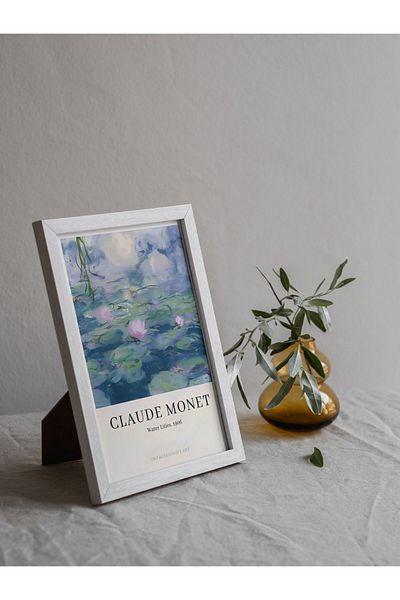 Arthopia Claude Monet Διακοσμητικός Πίνακας Αφίσας Υψηλής Ποιότητας Σχεδιασμού με κορνίζα