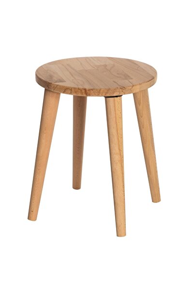 FASTWOOD Ahşap Yuvarlak Tabure