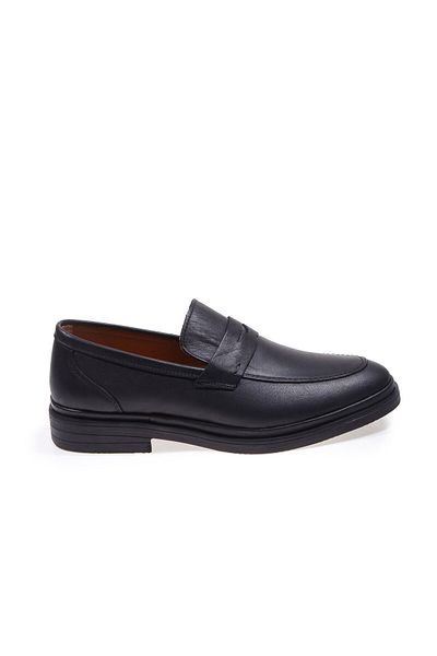 Vantaggio Ανδρικά παπούτσια Comfort - Malaga Black, 100% γνήσιο δέρμα