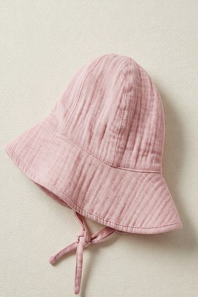 TEGA Baby Muslin Poncho 100% Cotton Muslin Poncho Baby Summer Hat Set Oeko-Tex Certified